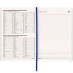 Ежедневник недатированный БОЛЬШОЙ ФОРМАТ 210х297 мм А4, BRAUBERG "Metropolis Ultra", 160 л., синий,113283