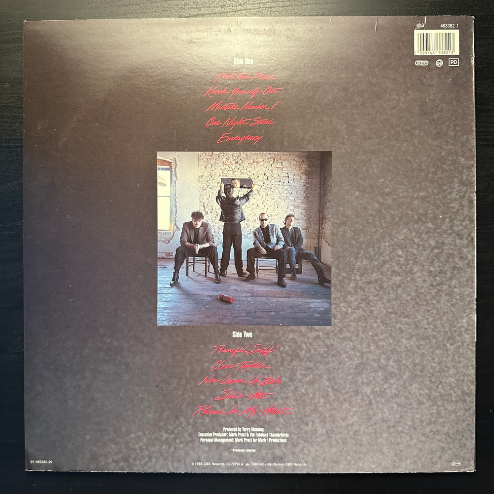 The Fabulous Thunderbirds - Powerful Stuff (Голландия 1987г.)