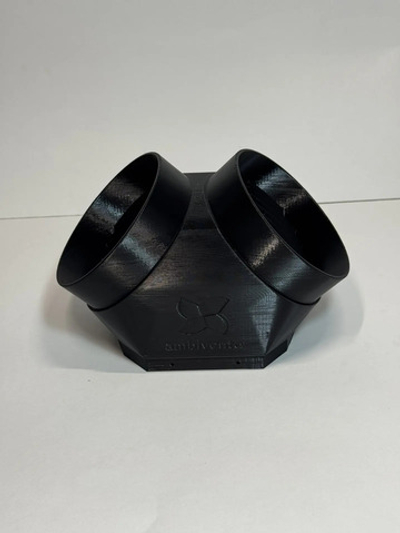 Адаптер для рекуператора Ambivento серии 92-23 под 100мм круглый вентканал