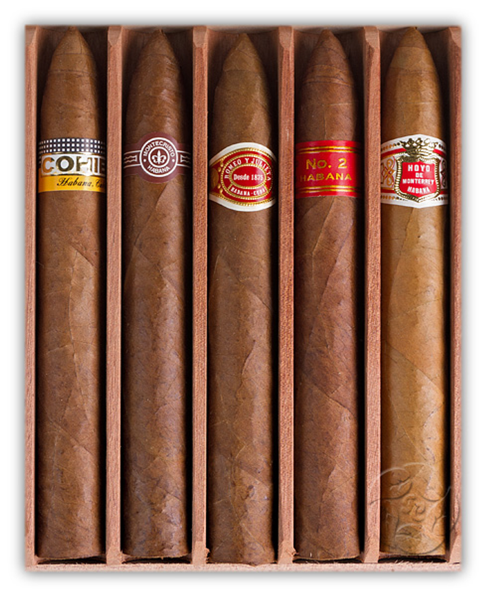 Combinaciones Seleccion Piramides Подарочный набор кубинских сигар
