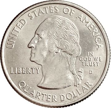 25 центов (1/4 доллара, квотер) 2005 США «Штат Калифорния» (D)