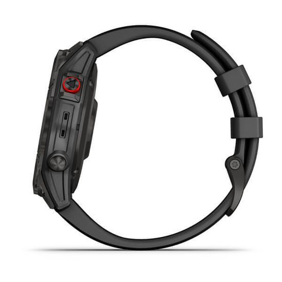 Умные часы Garmin Epix (Gen 2) Sapphire титановый черный DLC