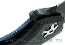 Нож Zero Tolerance ZT 0452CFBLUBLK М390 BLACKфотография - 7