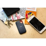 2 ТБ Внешний SSD SanDisk Extreme Portable V2, USB 3.2 Gen 2 Type-C, черный