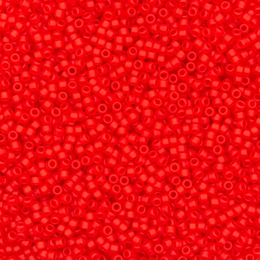 Японский бисер TOHO Round 15/0 (№5F), прозрачный матовый