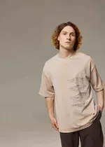 Футболка Called a Garment Diagram Какао