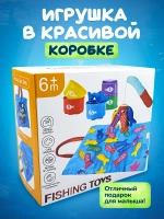 Рыбалка сортер для малышей мягкая развивающая