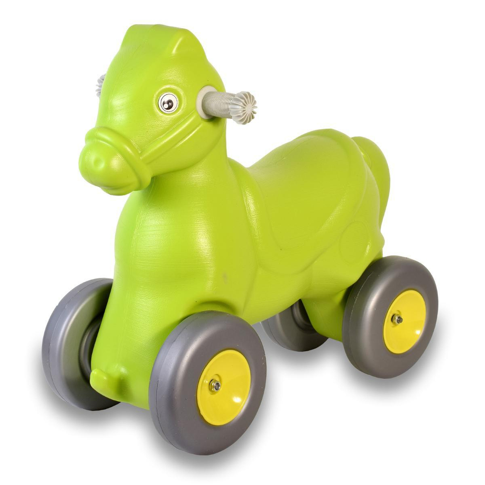 Пластмассовая игрушечная каталка для детей "Лошадь" (54*27*50 см)