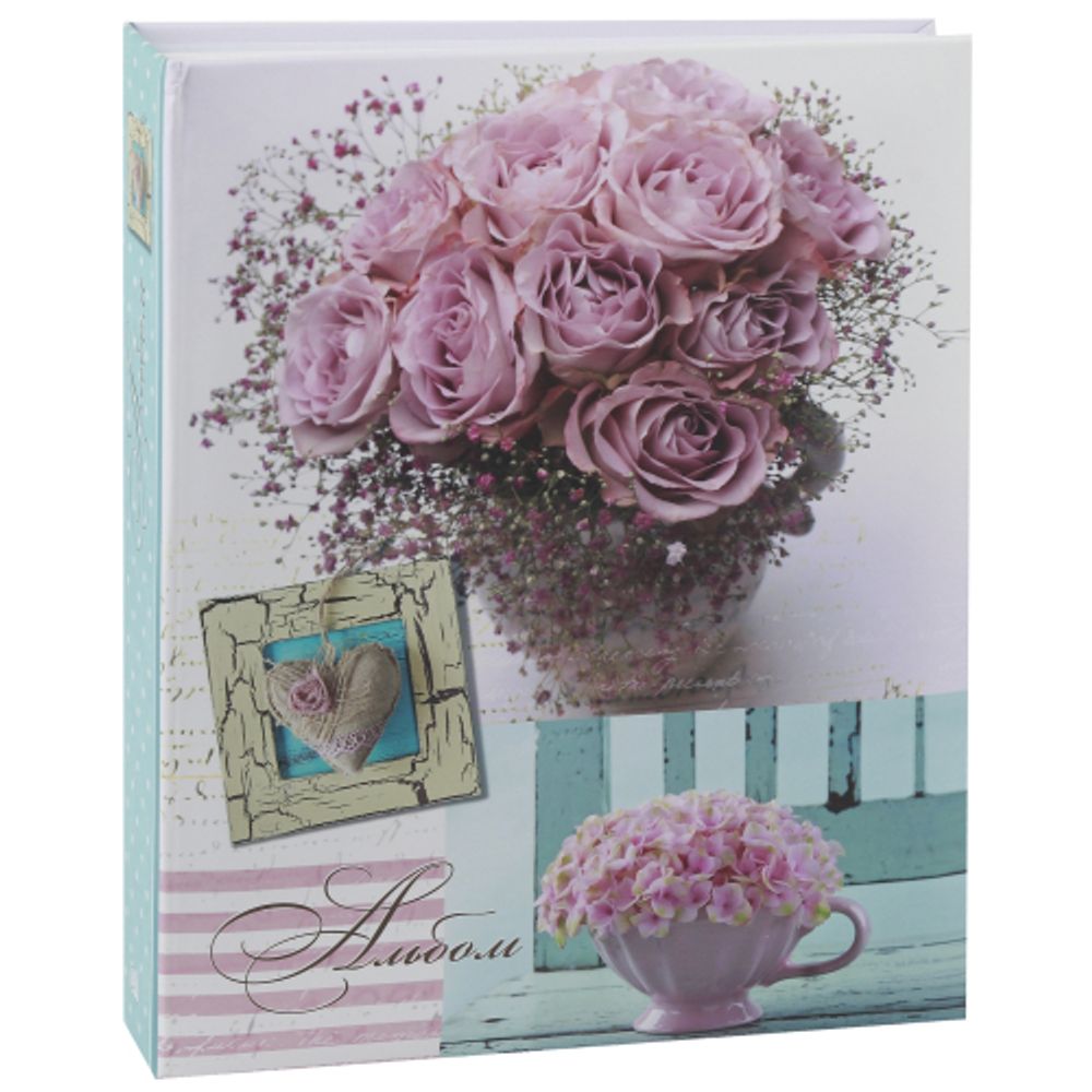 Фотоальбом Image Art IA-200PP серия 068 свадебный Цветы термосварка 10х15 50 листов 200 фото | Image Art