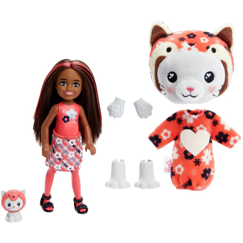 Barbie Cutie Reveal Chelsea Cat Panda Doll Red Pet HRK28 HRK27 HRK28 GTIN 194735178599 2 750 Yomamaz