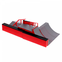 Скейтпарк большой ЭКСТРЕМАЛ фингерборд и фингербайк