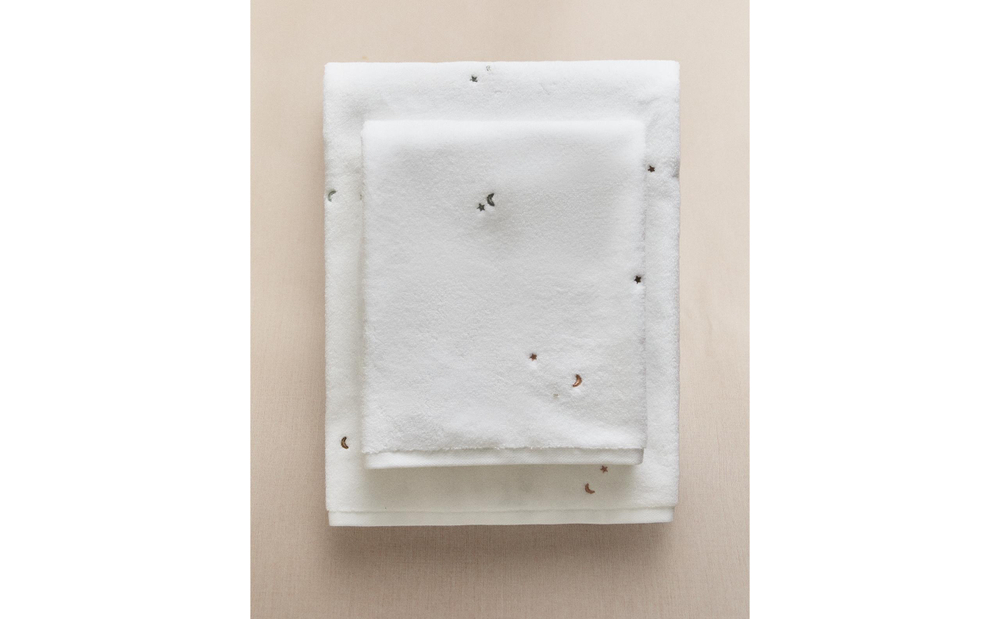 Zara Home Полотенце для лица и рук из хлопка, z amana biel · 1604/013