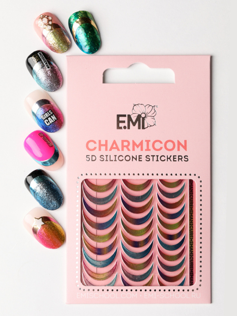 Charmicon 3D Silicone Stickers №101 Лунулы