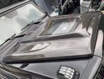Прозрачный карбоновый воздухозаборник на капот для Mercedes-Benz W464 / W463A 2008-2023 Мерседес Гелик гелентваген