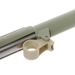 Швабра с насадкой из микрофибры отжимная «Green», в комплекте две насадки 40х12х135