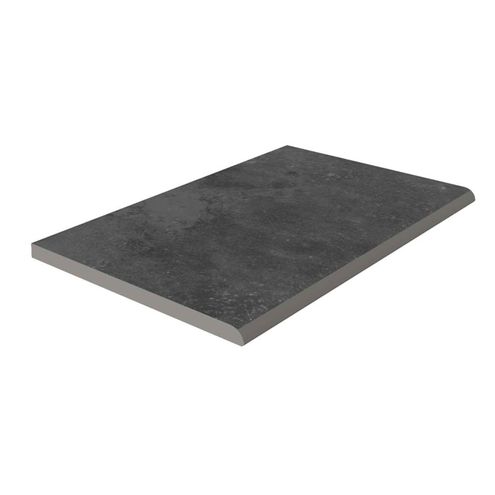 Cтупень рядовая завальцованная LIFEBRICK OUTDOOR LIMESTONE BLACK