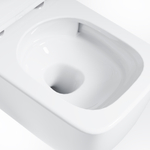 Унитаз подвесной Lina VT1-53T Tornado, цвет белый, ультратонкое soft-close сиденье