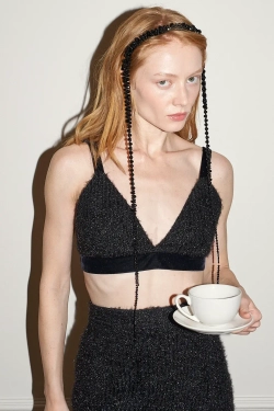 Пушистый топ-бра