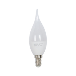Лампа светодиодная SVC LED CB35-9W-E14-4000K Свеча на ветру Нейтральный