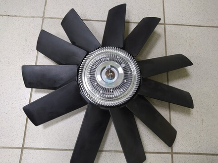 Крыльчатка вентилятора d-455 в сборе с муфтой (11лоп.) 5344.1308010