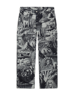 Мужские Джинсы Apocalypse Jacquard