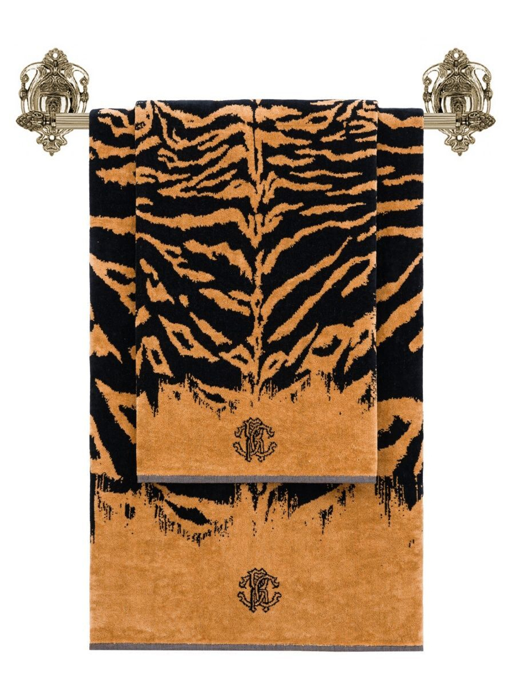 Полотенце 95х150 Roberto Cavalli African Zebra bruciato 002