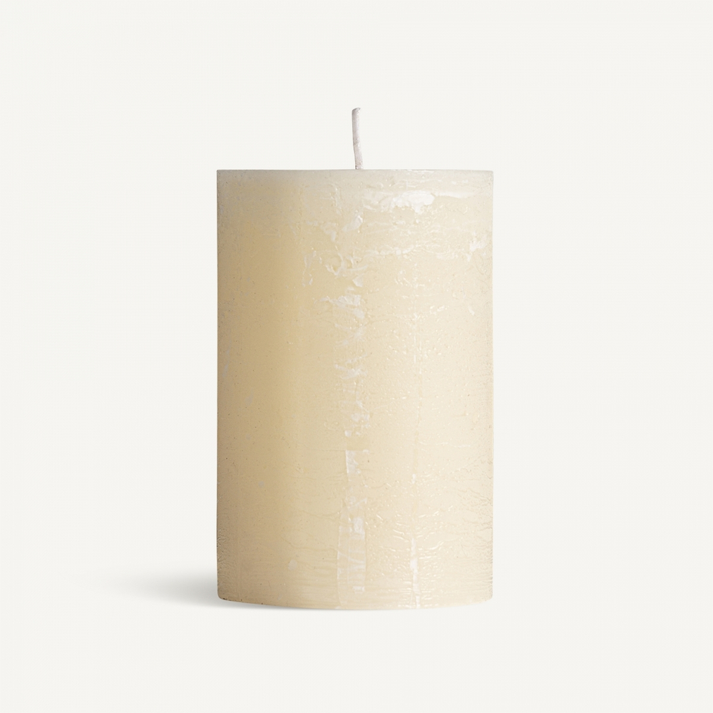 Круглая свеча GRASLE кремового цвета 900 г