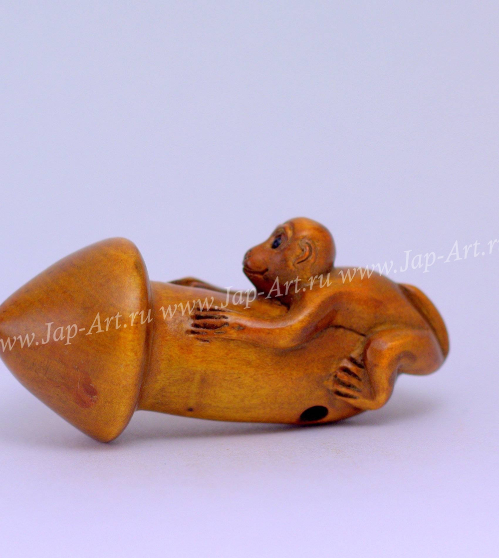 Нэцкэ Крутая обезьяна