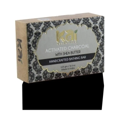 Мыло Activated Charcoal Активированный уголь Премиум с маслом ши KAI ESSENTIALS | КАЙ ЭССЕНЦИАЛС 125г