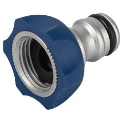 GWTA20-052 GREEN APPLE Штуцер резьбовой 12мм внутренняя резьба, алюминий, TPR | Аксессуары для полива Green Apple