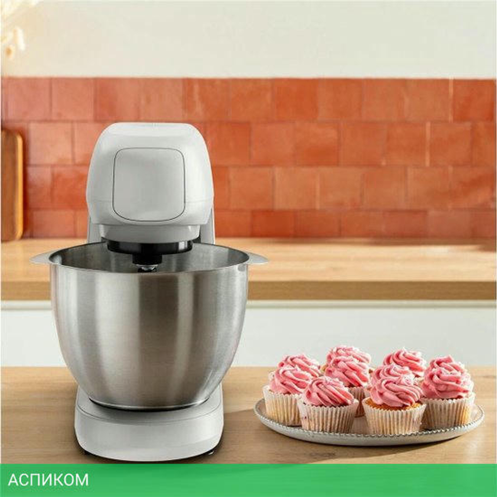 Кухонная машина Tefal Bake Partner белый (QB520B38)