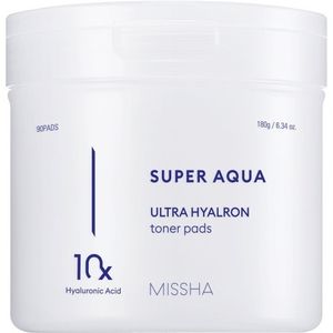 MISSHA, A'Peau MISSHA Aqua Ultra Hyalron Увлажняющие тонер-пэды для лица 90 шт