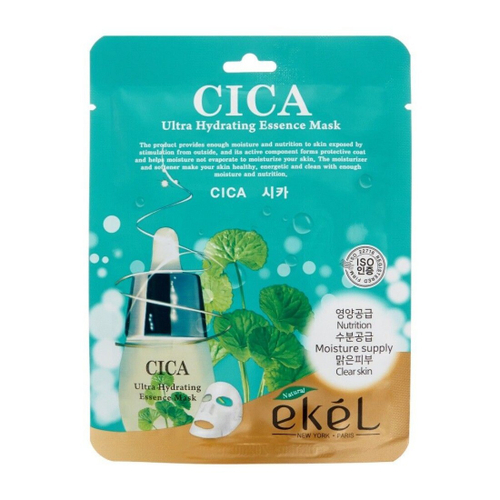 ЕКЕЛ Ultra Hydrating Essence Cica Маска д/л ткан 25г экстрактЦентеллы (71553)