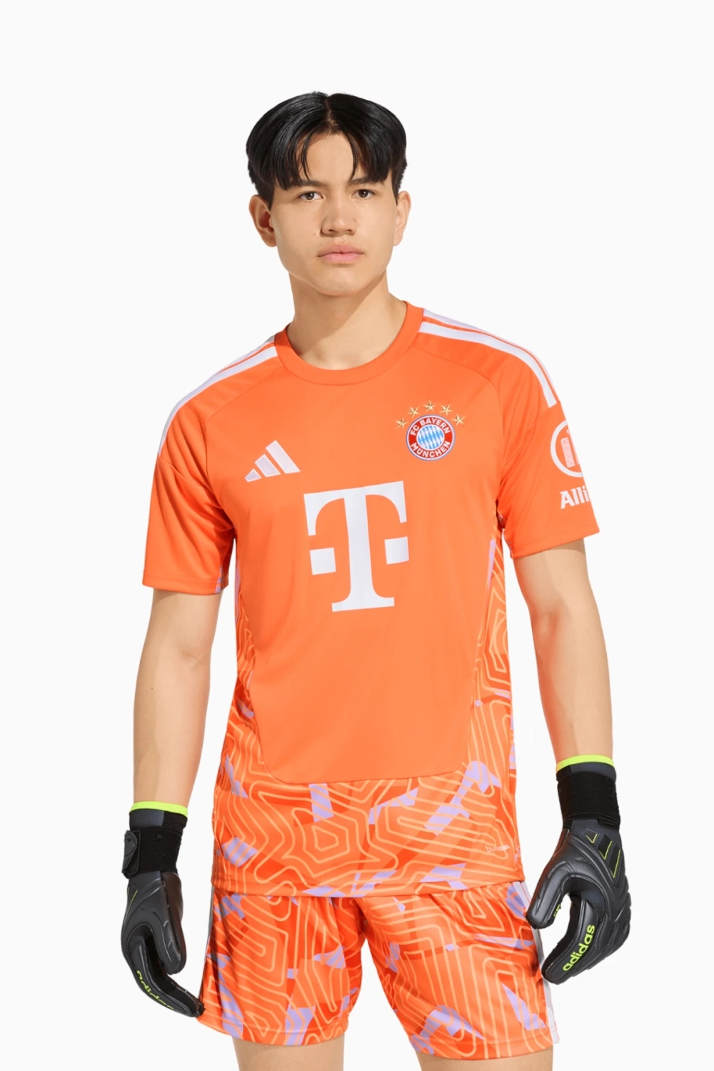 Футболка adidas FC Bayern 26/27 Goalkeeper - оранжевый