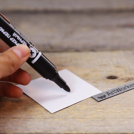 Маркер перманентный чёрный