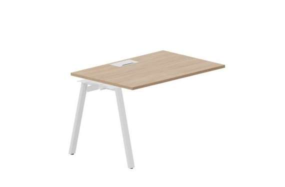 стол Arena 1180х780х750мм (металлический аутлет) - приставной элемент