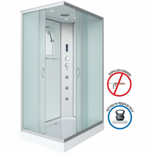 Душевая кабина Niagara Classic 120х80 NG-43285-14QF с гидромассажем