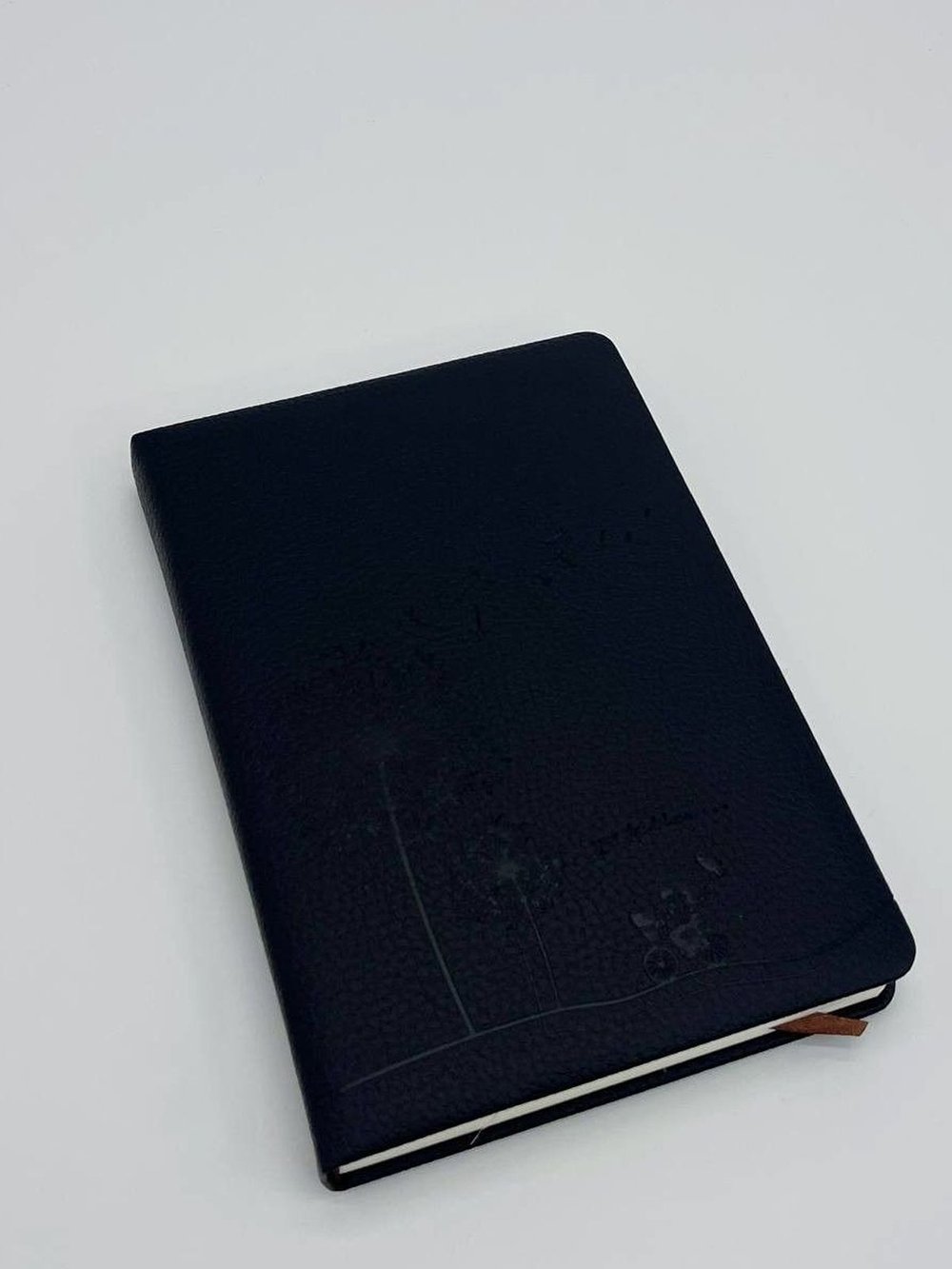 Блокнот 144 л А5 линейка одуванчик черный перф (8344-6)