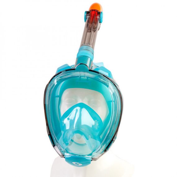 Маска полнолицевая Scorpena Swim средняя бирюзовый