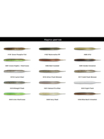 Приманка силиконовая Keitech Sexy Impact 3.8", 3,3г, цвет EA#11 Lime Chartreuse Glow