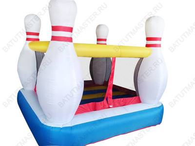 Батут для дачи "Боулинг" 2,54*2,54*2,1 м