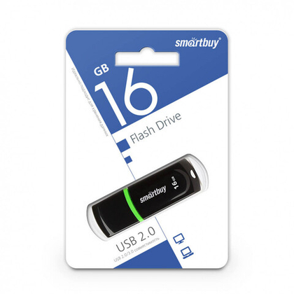 16GB USB Smartbuy Paean Black