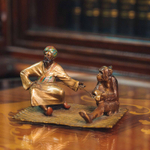 Настольная скульптура в стиле Венской бронзы «Дрессировщик»