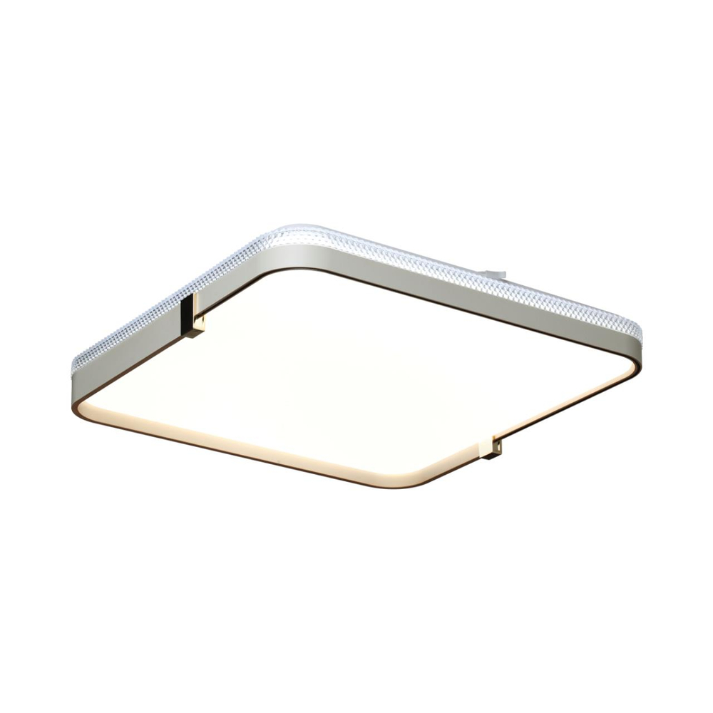 7680/EL PALE SN 190 Светильник пластик/золотой LED 70Вт 3000-6000К 490х485 IP43 пульт ДУ OLIDI WHITE