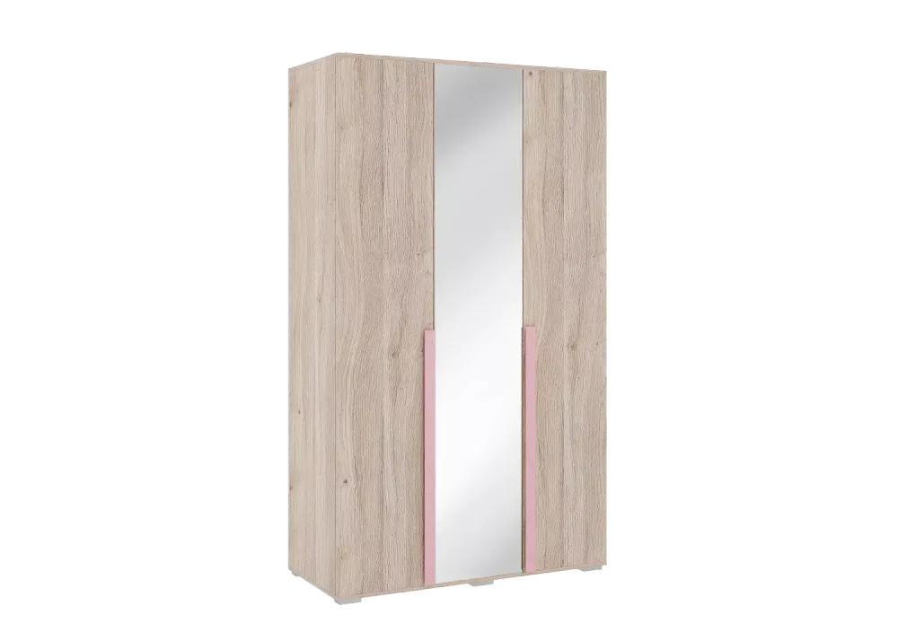 Шкаф трехдверный с зеркалом"Лайк"