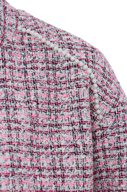 Бомбер "Tweed pearls"