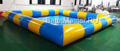 Бизнес-набор: Бассейн 6*6 м (1 шт), Водный шар ПВХ (3 шт), насос (1 шт)