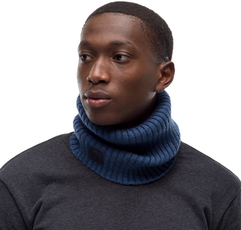 Модный шарф-труба Buff Neckwarmer Knitted Comfort Norval Denim Фото 1
