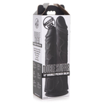 Черный сдвоенный фаллоимитатор Double Stuffer 10’’ Double Pecker Dildo - 27 см. (Цвет: черный)