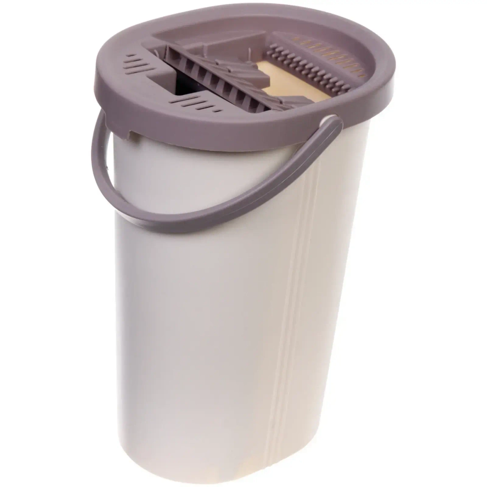 Набор для уборки «Селфи» Золушка (ведро с отжимом, швабра, две насадки) в цветной коробке ZY018